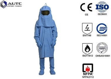 XXL Complete Production Line 33 cal Arc Flash Protective Fire Resistant Bib Jacket Pants & Hood
